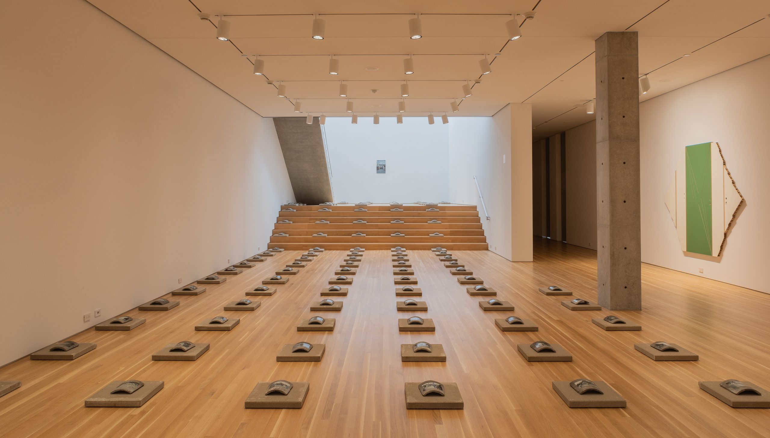 Yin Xiuzhen, Transformation, 1997. Installation view, The Allure of Matter: Material Art from China, Wrightwood 659.