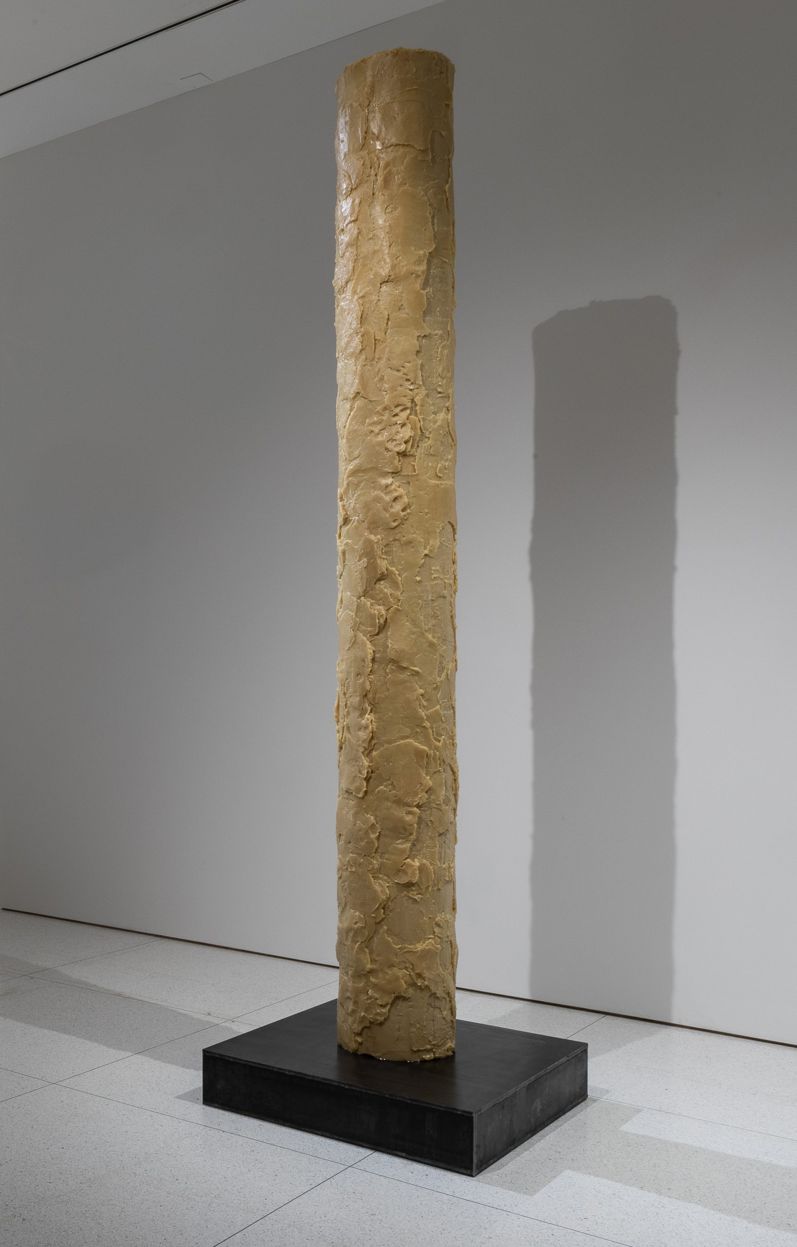 Sun Yuan and Peng Yu, Civilization Pillar, 2001/2019. Installation view at the Smart Museum of Art. Courtesy of the artists.