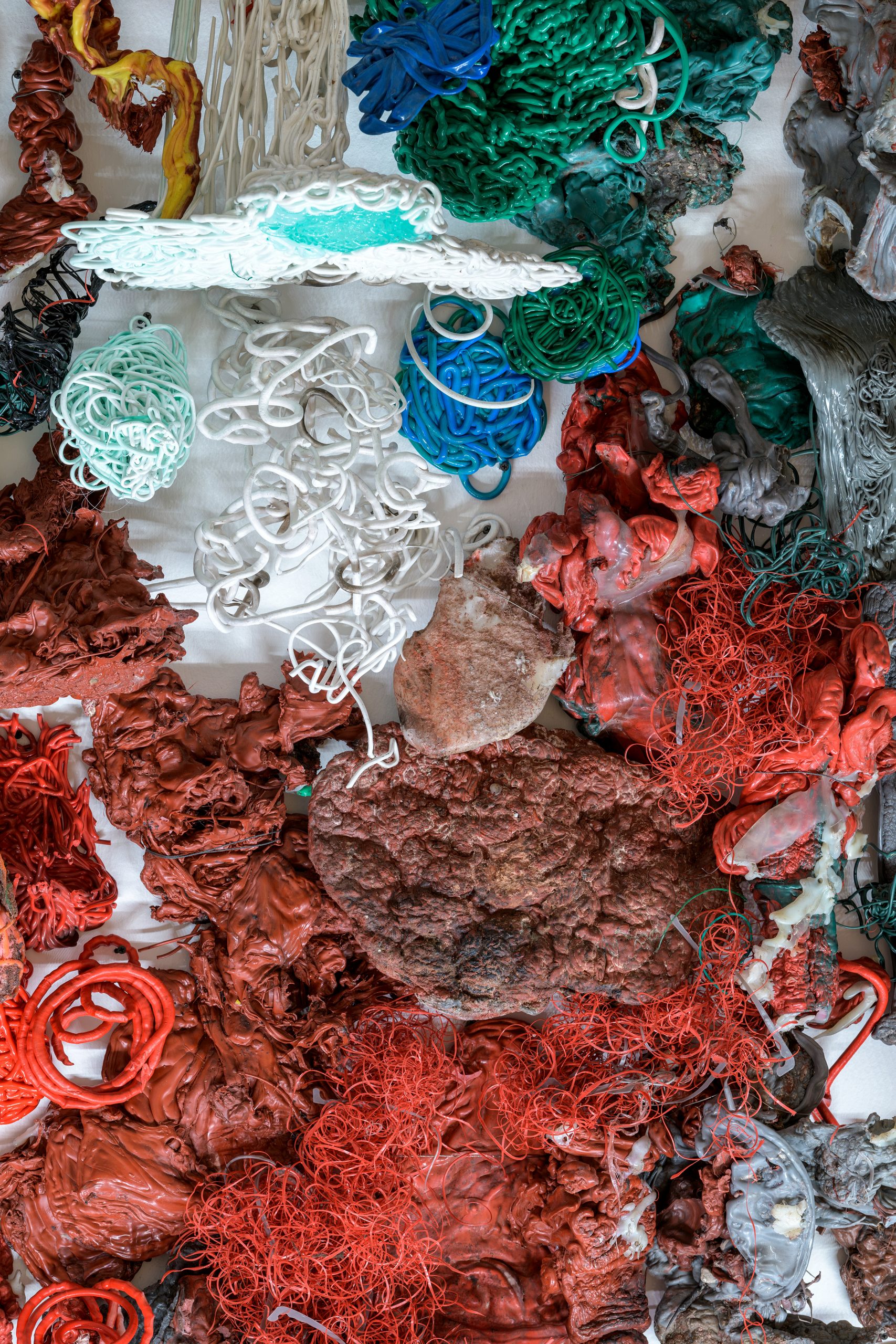 Gu Dexin, Untitled, 1989. Detail. Photo © Museum Associates/ LACMA