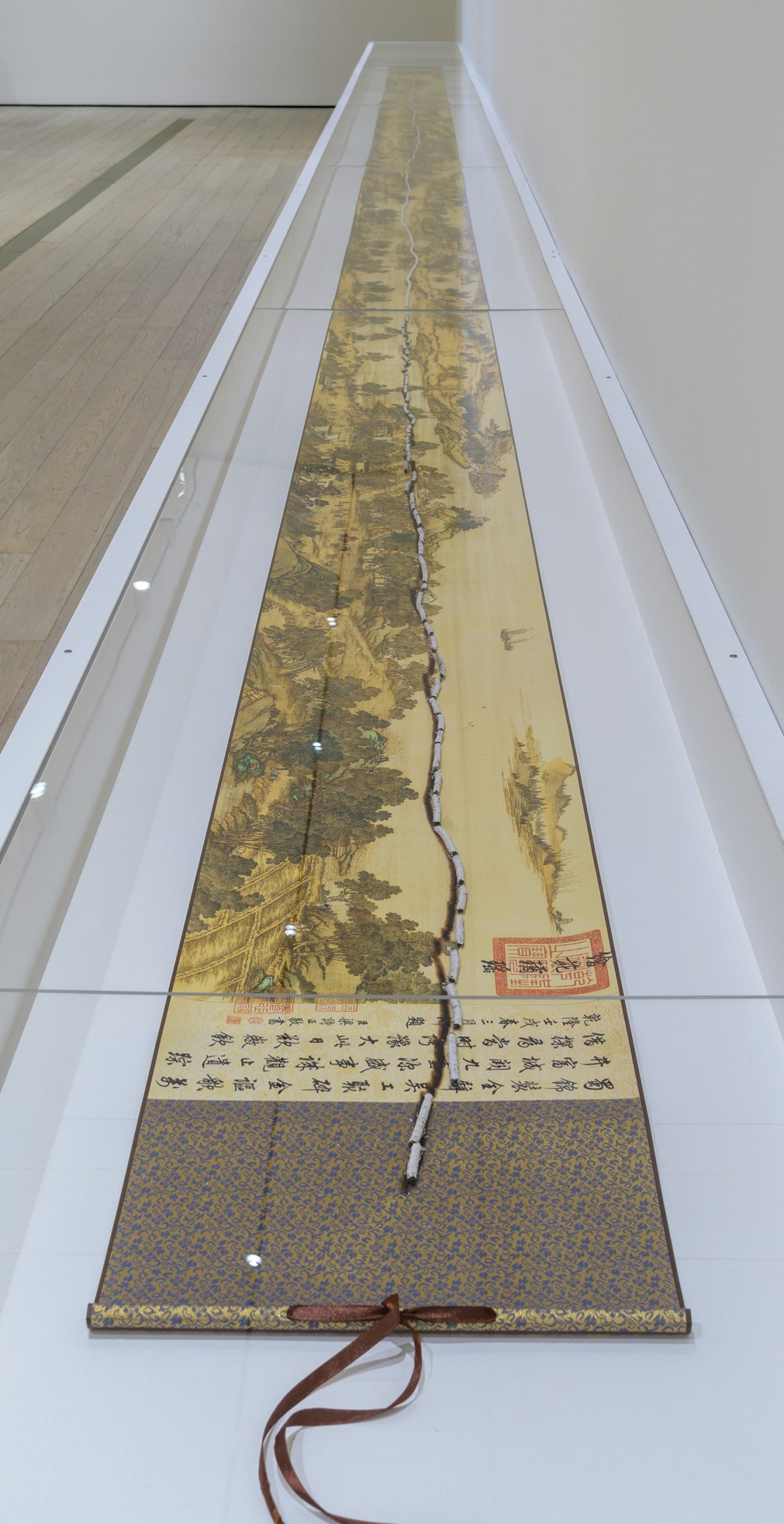 Xu Bing, Traveling Down the River, 2011. Photo © Museum Associates/LACMA.
