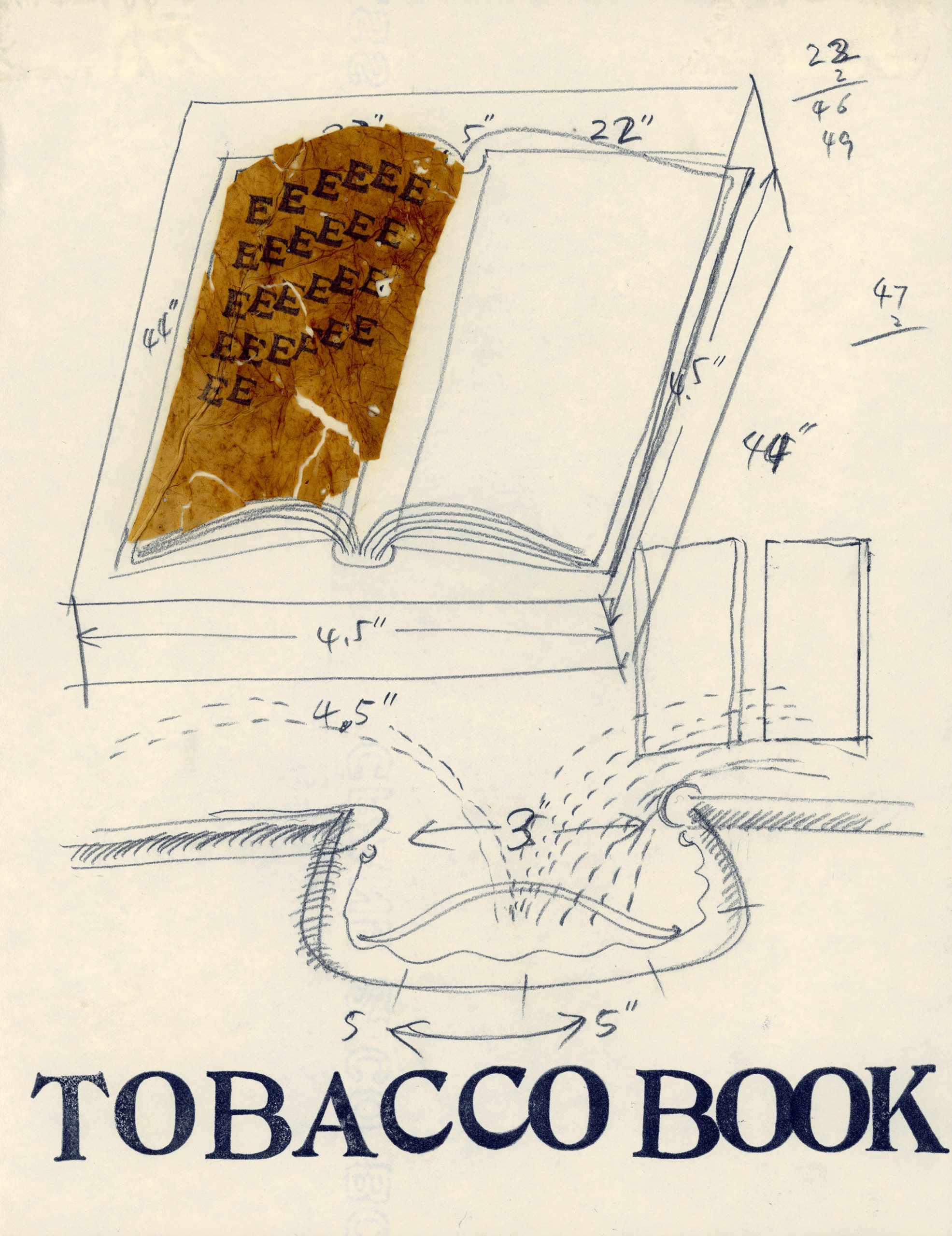 Xu Bing, Study for Tobacco Book, 1999. Photo courtesy of Xu Bing studio.