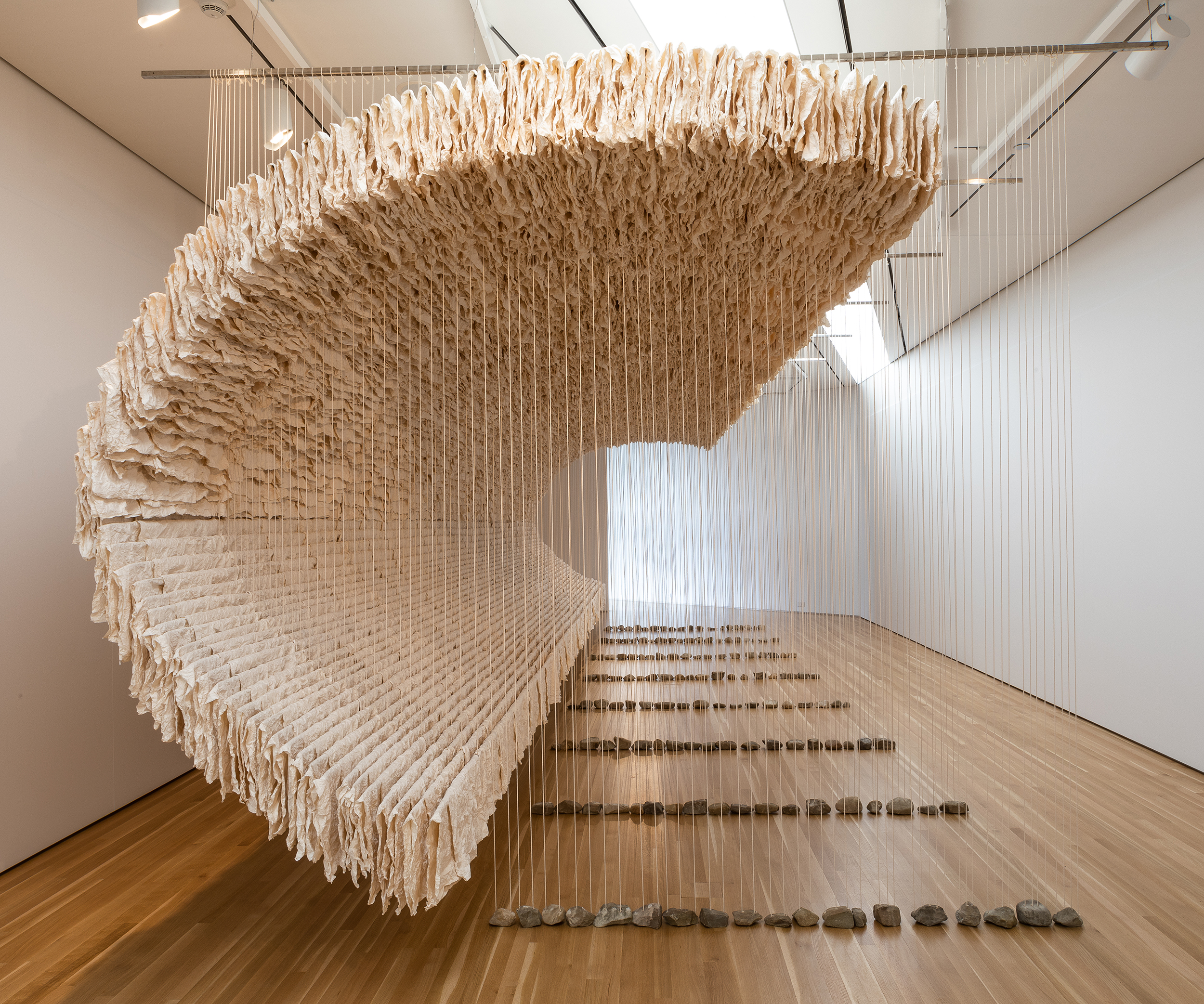 Zhu Jinshi, Wave of Materials, 2007/2020